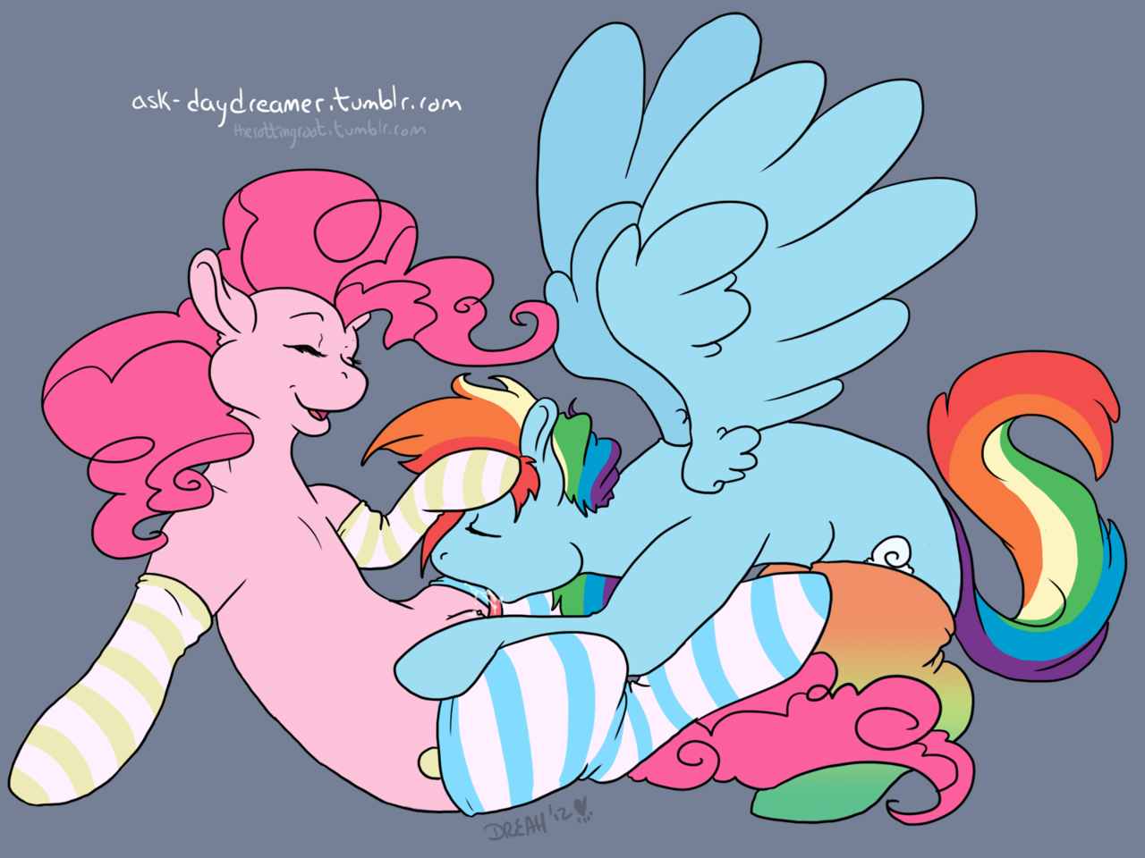 Rule34 – If it exists, there is porn of it / pinkie pie (mlp), rainbow dash (mlp) / 130029