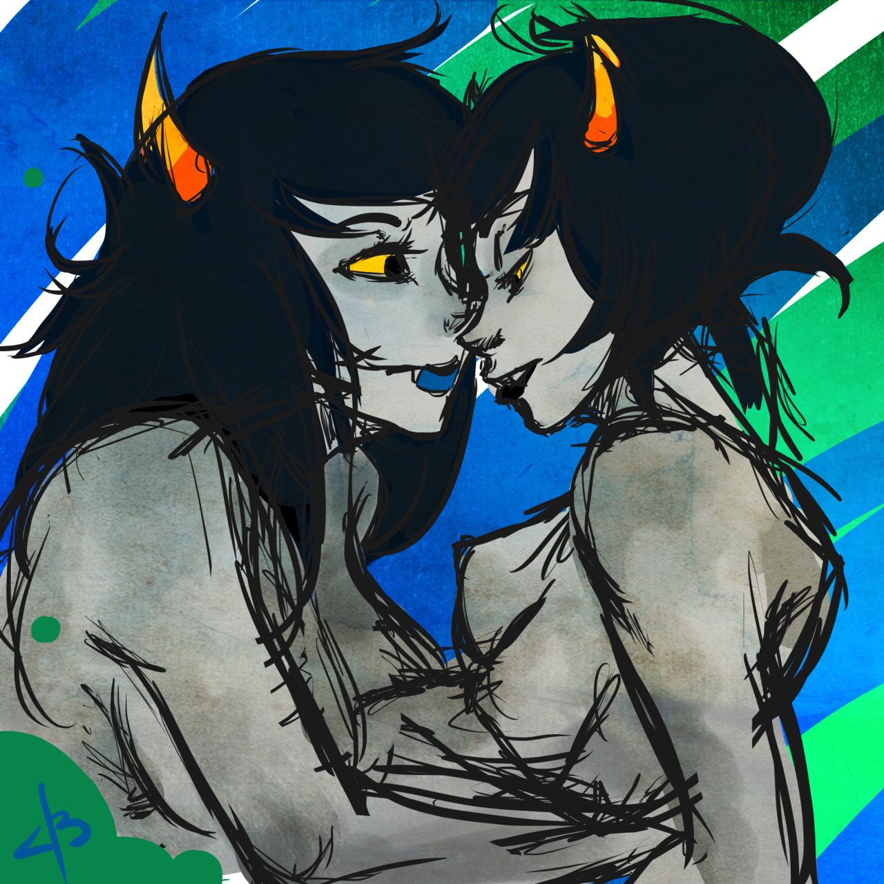 Rule34 – If it exists, there is porn of it / kanaya maryam, vriska serket / 130056