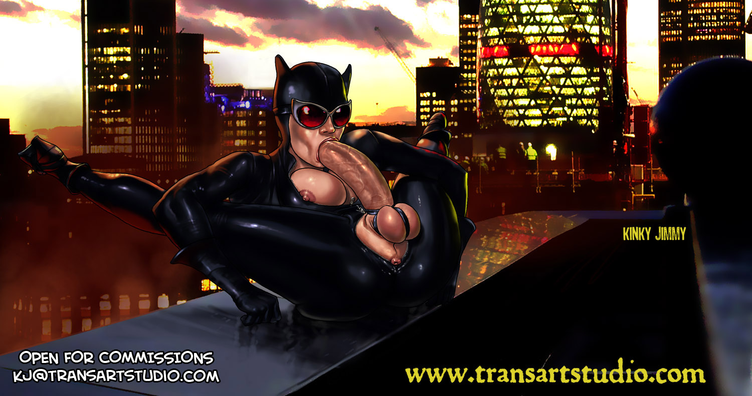 Rule34 – If it exists, there is porn of it / kinkyjimmy, transartstudio, catwoman / 130434