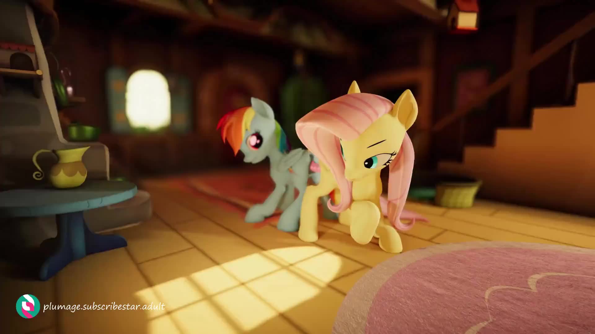 Rule34 – If it exists, there is porn of it / fluttershy (mlp), rainbow dash (mlp) / 8658555