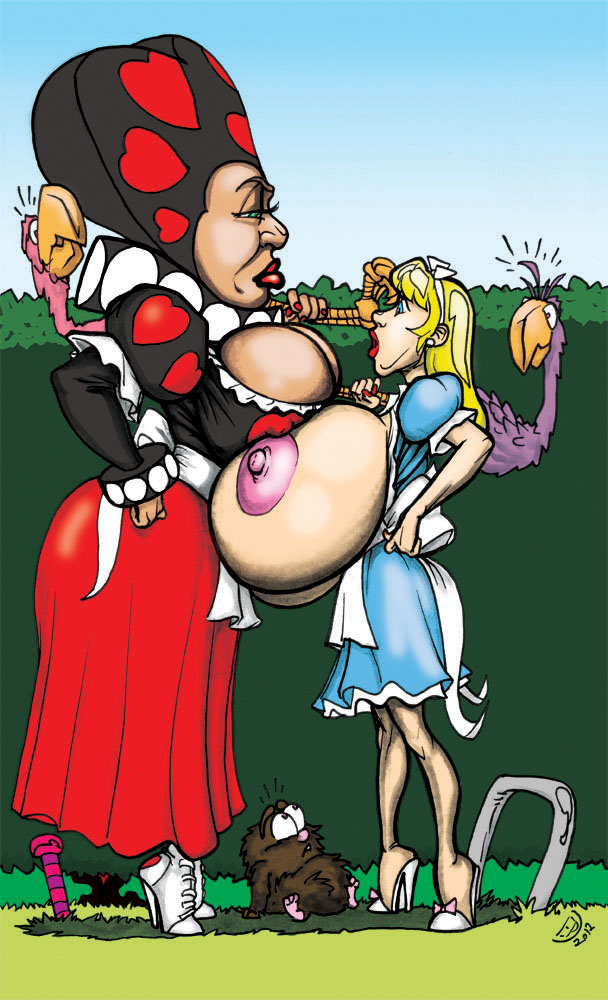 Rule34 – If it exists, there is porn of it / boobdan, alice, queen of hearts (alice in wonderland) / 130893