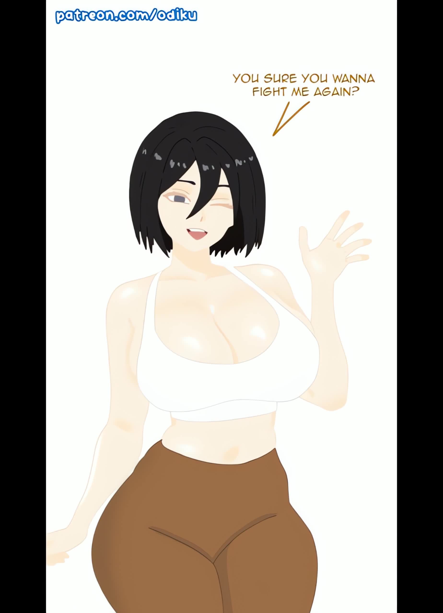 Rule34 – If it exists, there is porn of it / annie leonhardt, mikasa ackerman / 8658571