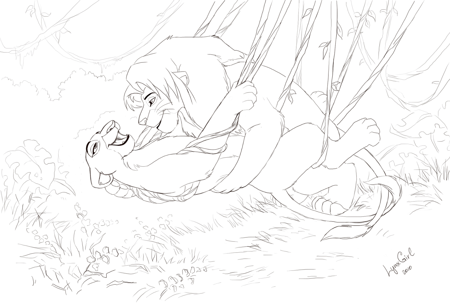 Rule34 – If it exists, there is porn of it / nala, simba / 131067