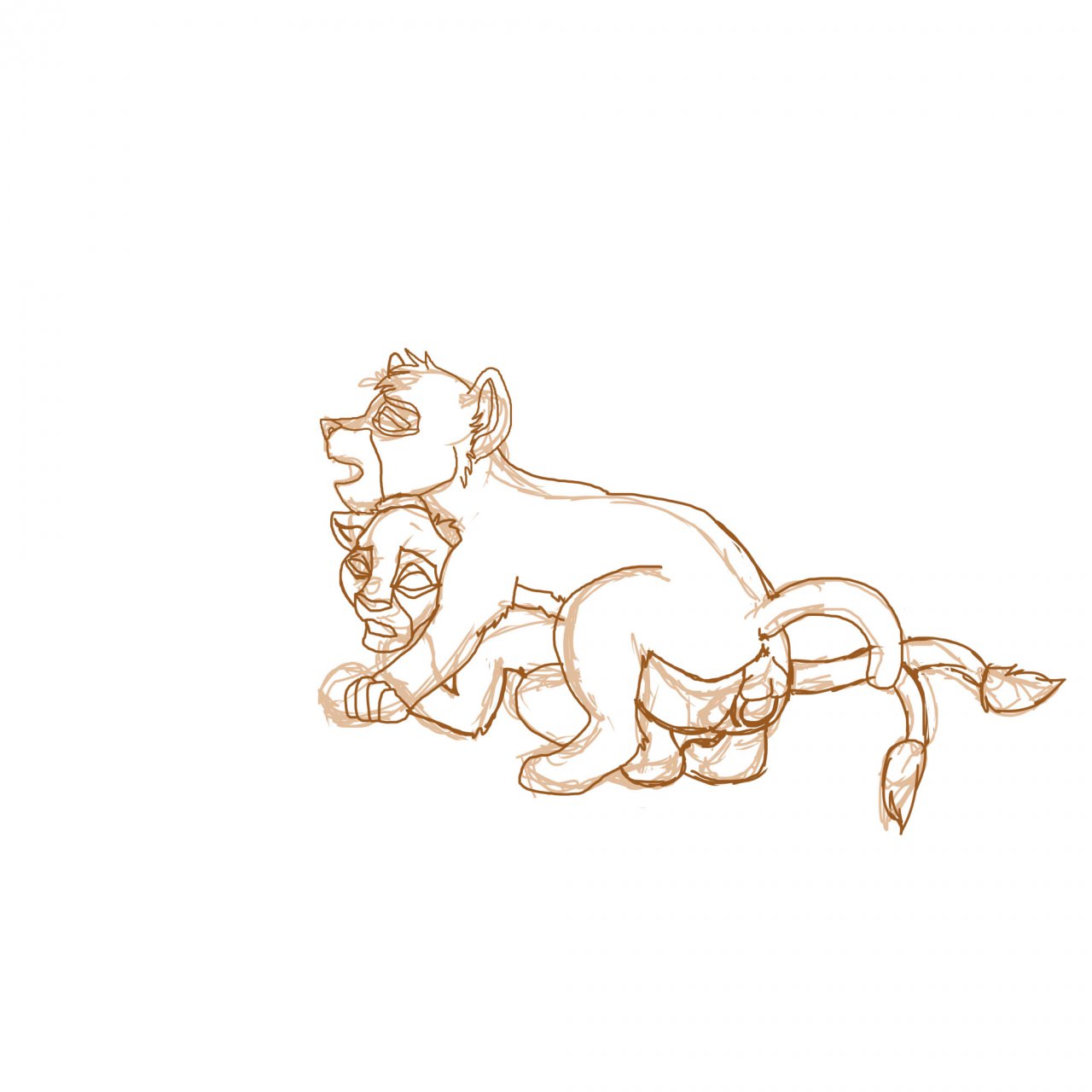 Rule34 – If it exists, there is porn of it / nala, simba / 131164