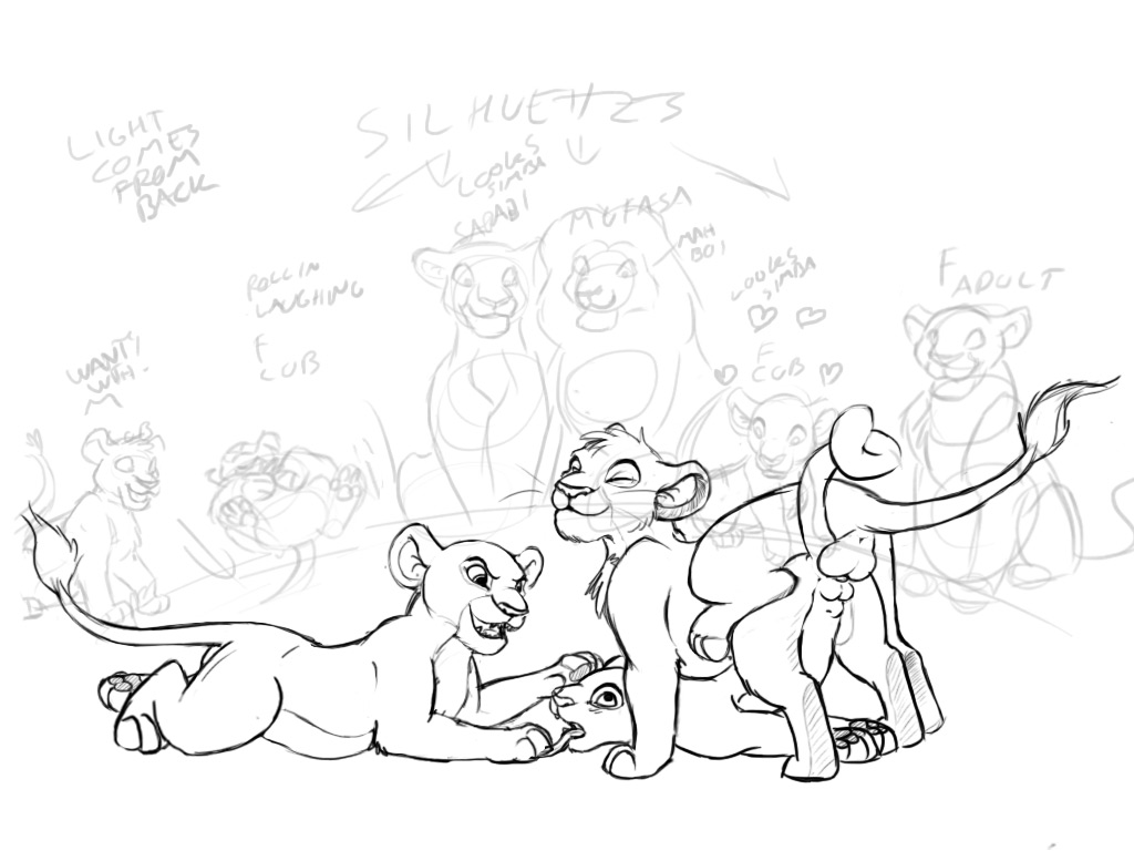 Rule34 – If it exists, there is porn of it / nala, simba / 131173