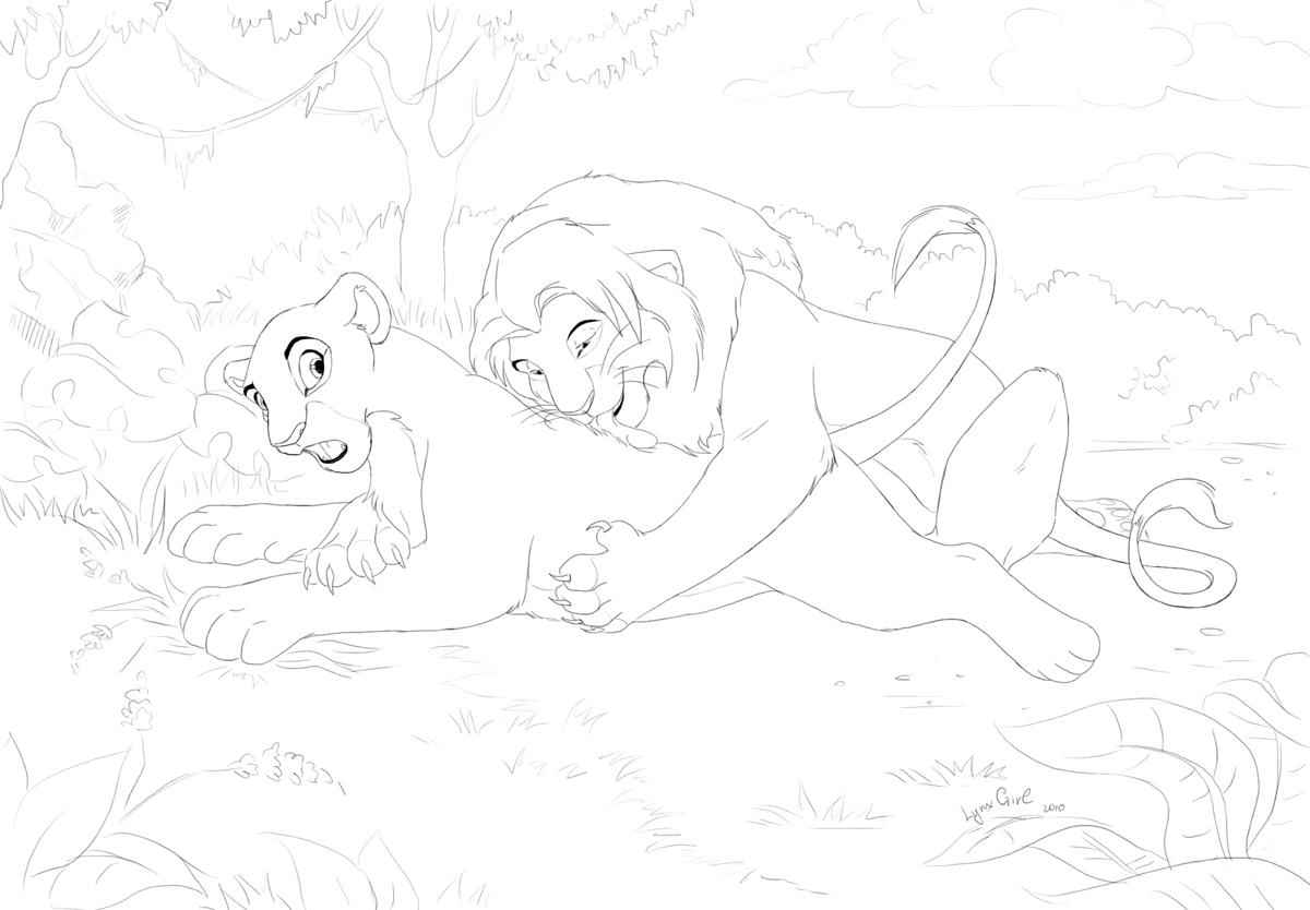 Rule34 – If it exists, there is porn of it / nala, simba / 131195
