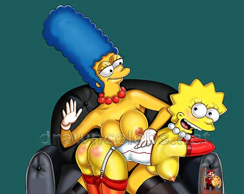 Rule34 – If it exists, there is porn of it / lisa simpson, marge simpson / 131334