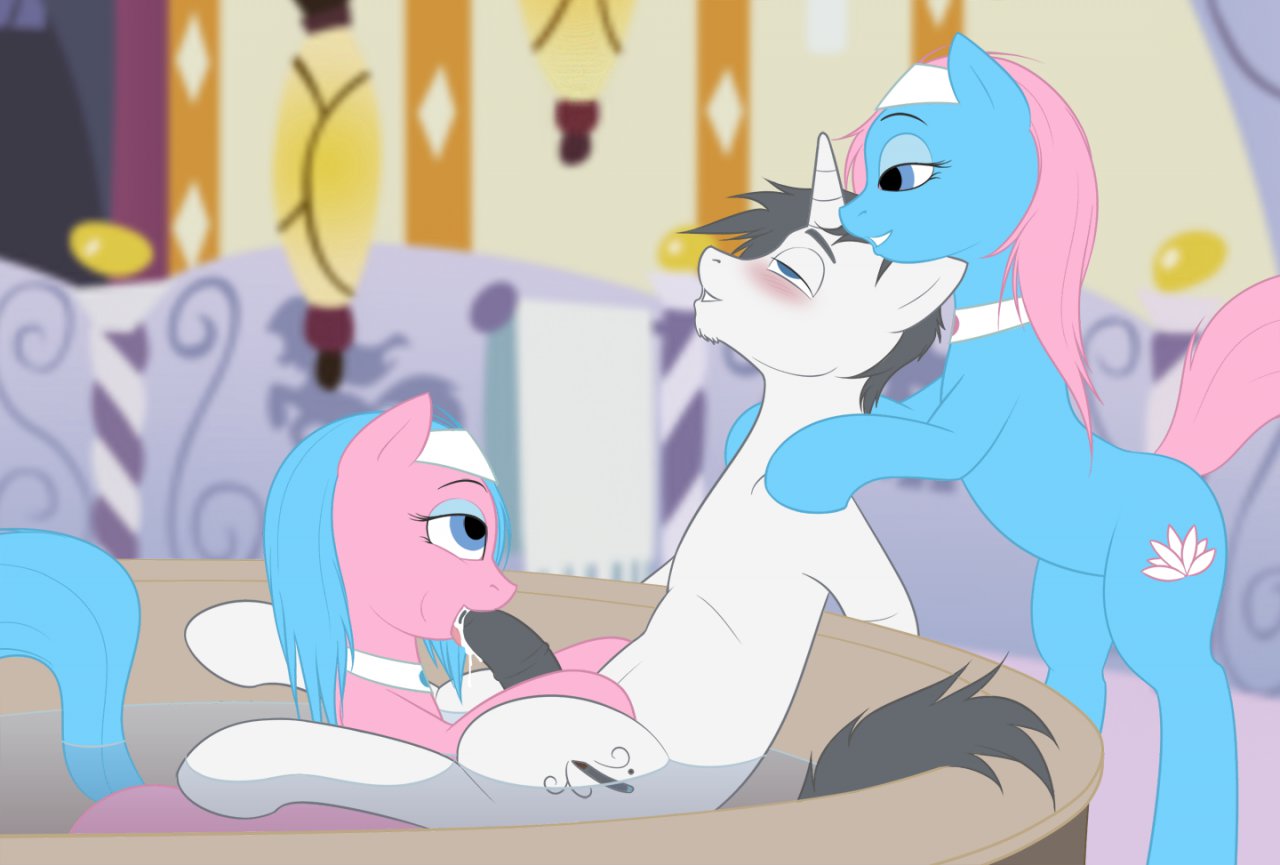 Rule34 – If it exists, there is porn of it / fatalpony, aloe (mlp), lotus (mlp) / 131902