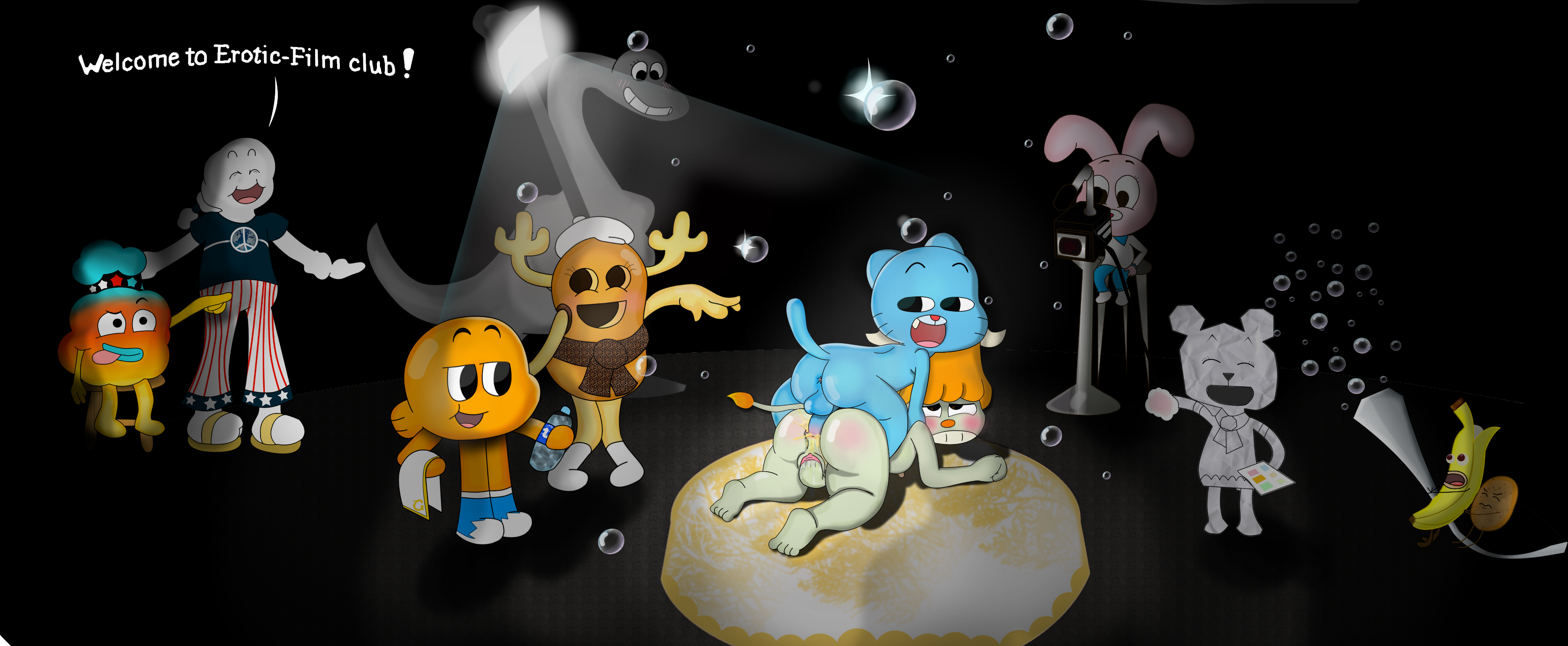 Rule34 – If it exists, there is porn of it / dar-powerforce, banana joe, darwin watterson, gumball watterson, jamie, molly collins, teri, tobias / 132081