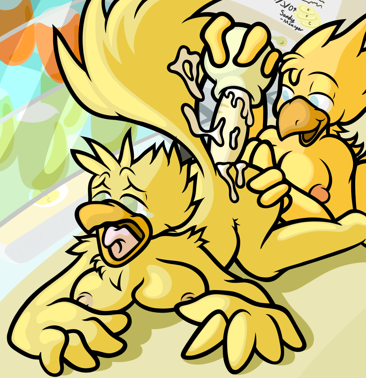 Rule34 – If it exists, there is porn of it / flygon (artist), opius, chocobo / 132247