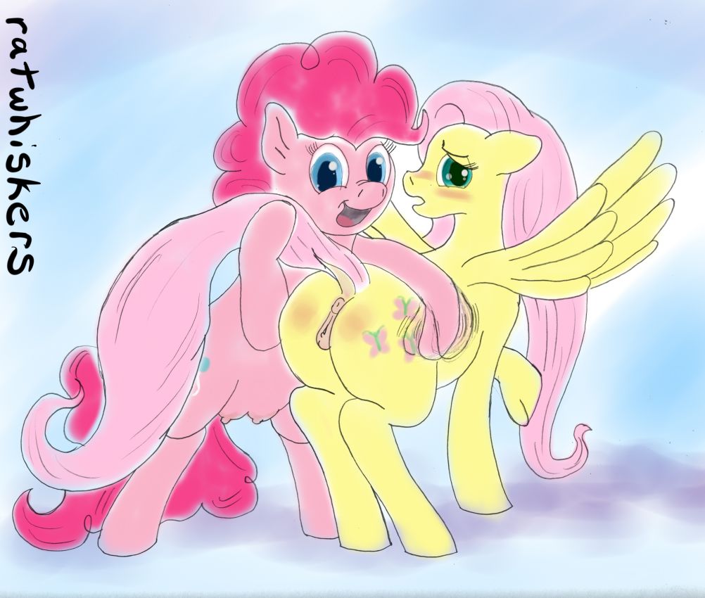 Rule34 – If it exists, there is porn of it / fluttershy (mlp), pinkie pie (mlp) / 132262