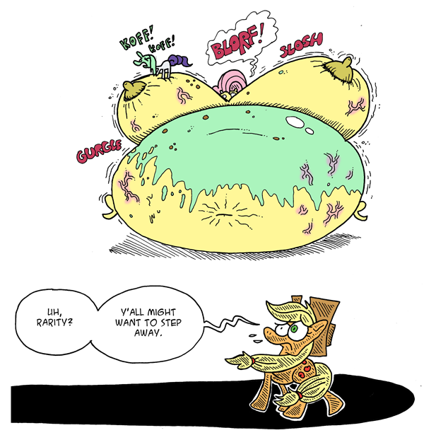 Rule34 – If it exists, there is porn of it / krampuskind, applejack (mlp), fluttershy (mlp), rarity (mlp) / 132271