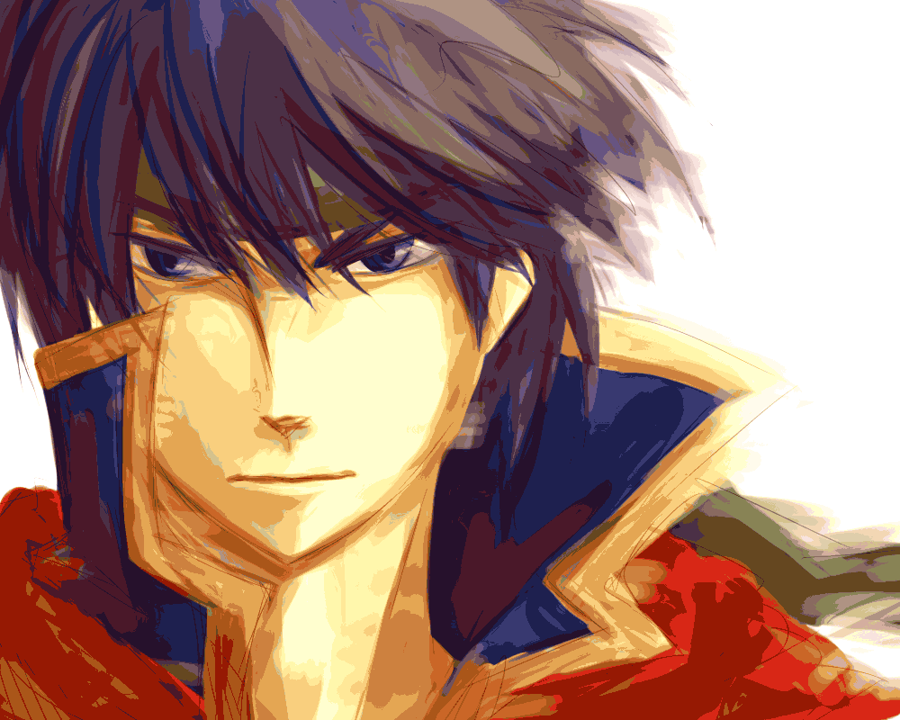 ike (fire emblem), fire emblem, fire emblem: path of radiance, fire emblem: radiant dawn, nintendo, blue eyes, blue hair, headband, male focus, solo