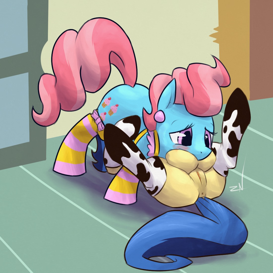 Rule34 – If it exists, there is porn of it / ponchuzn, cup cake, milky way (oc), original character / 132579