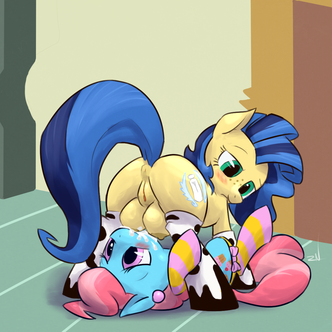Rule34 – If it exists, there is porn of it / ponchuzn, cup cake, milky way (oc), original character / 132582