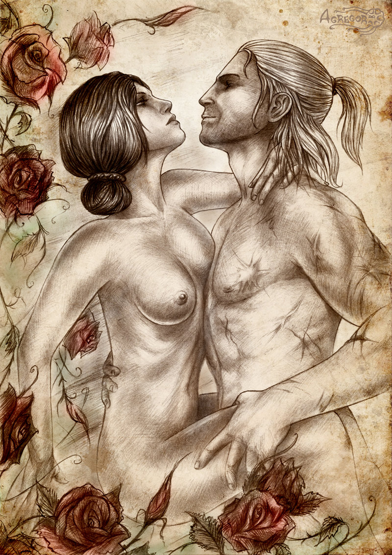 Rule34 – If it exists, there is porn of it / agregor, geralt of rivia, triss merigold / 132590