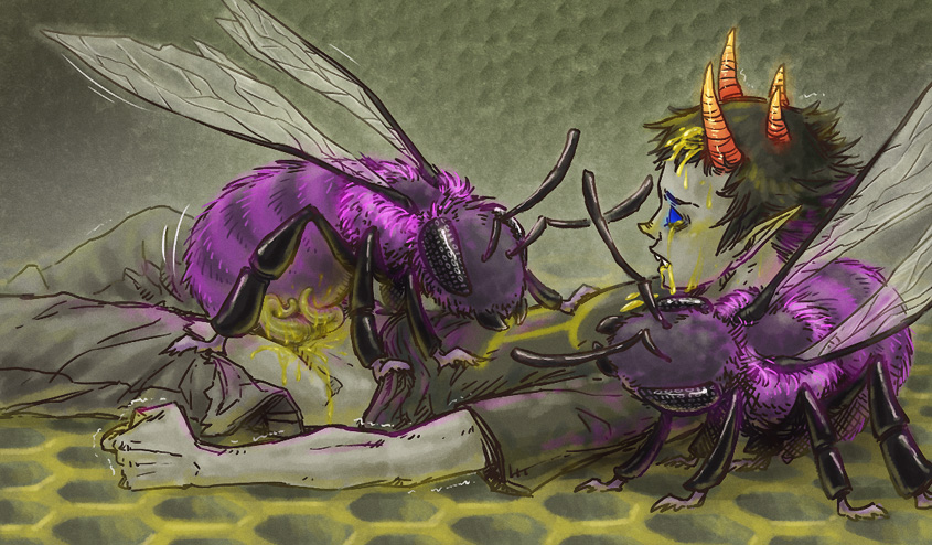 Rule34 – If it exists, there is porn of it / syblatortue, bees, sollux captor / 132616
