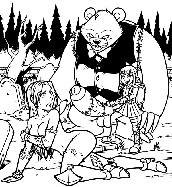 Rule34 – If it exists, there is porn of it / linno, annie hastur, luxanna crownguard, tibbers / 132622