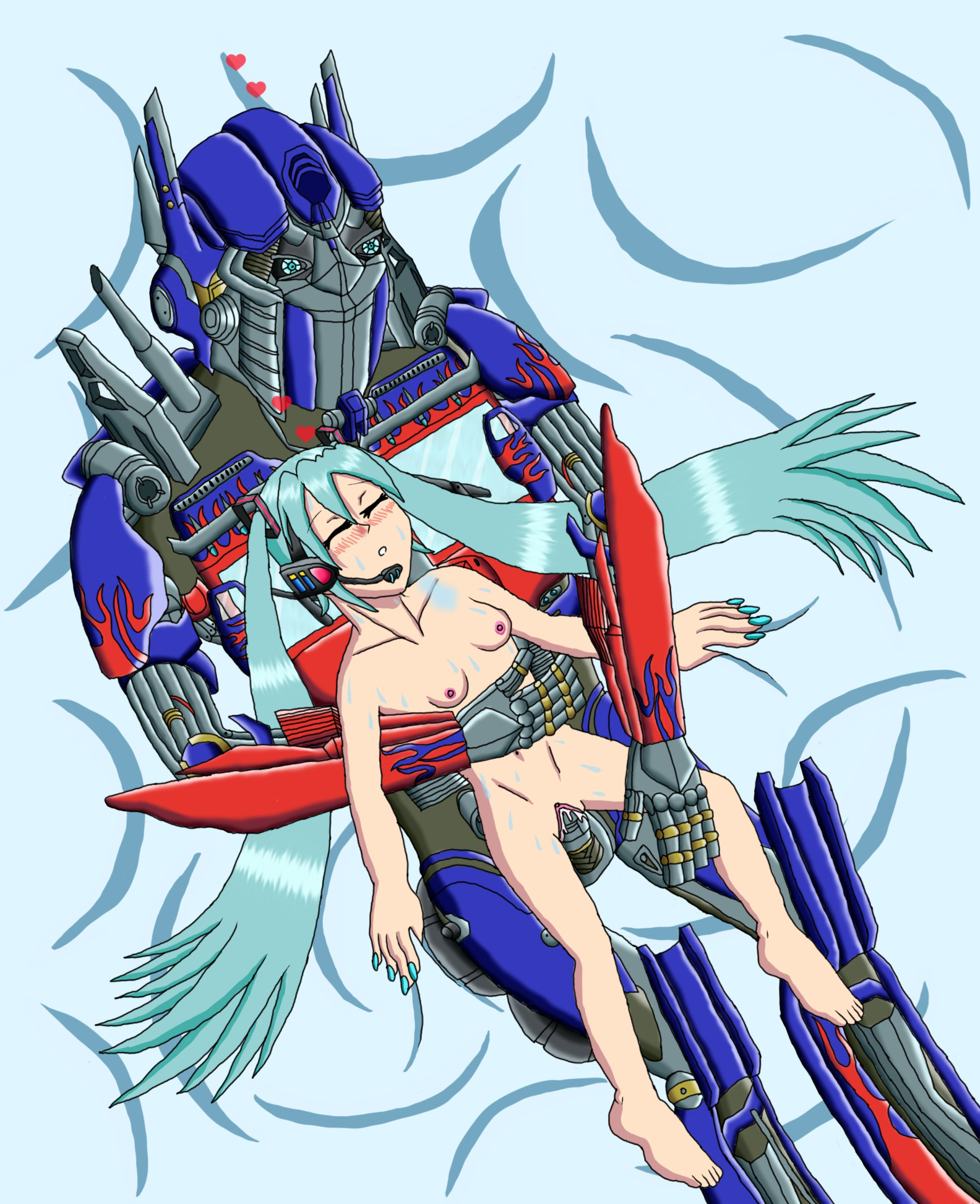 Rule34 – If it exists, there is porn of it / hatsune miku, optimus prime / 132911