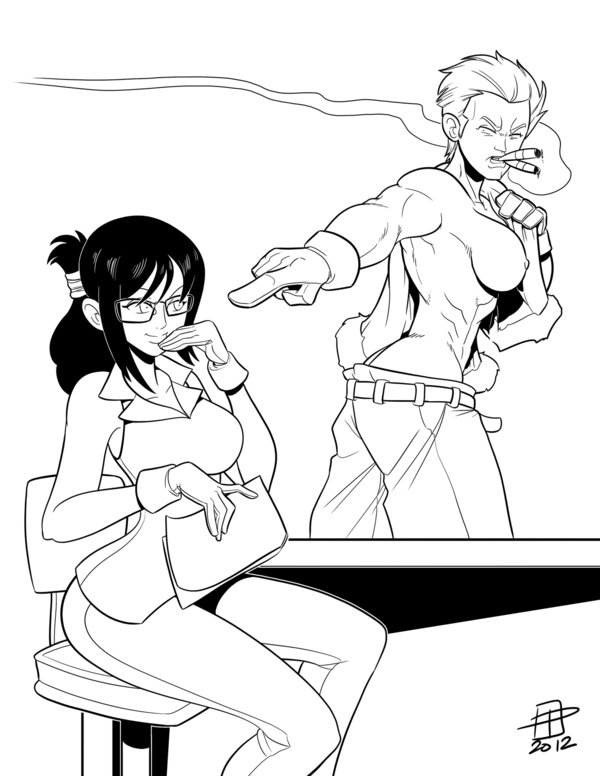 Rule34 – If it exists, there is porn of it / callmepo, smoker (one piece), tashigi / 132947