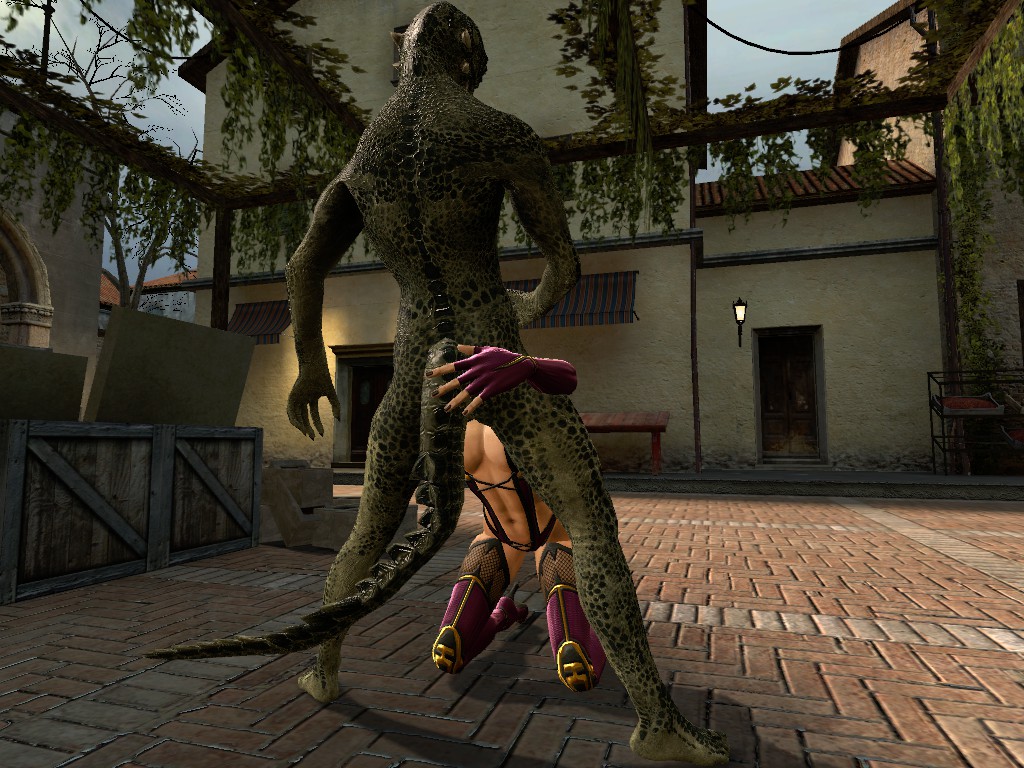 Rule34 – If it exists, there is porn of it / argonian, mileena / 133099