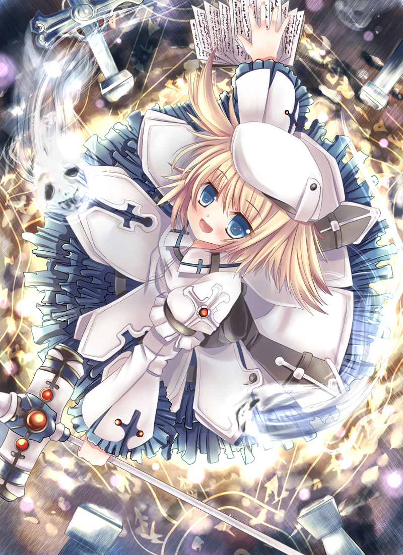 xephonia, original, book, cross, hammer, short hair, solo, spirit