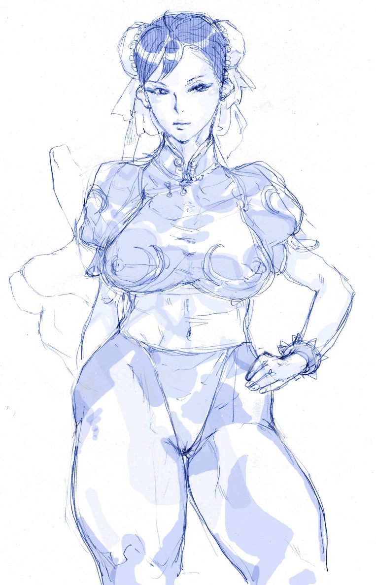Rule34 – If it exists, there is porn of it / kyura9een, chun-li / 133356
