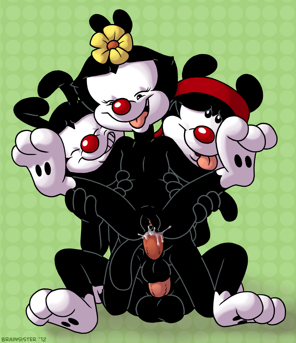 Rule34 – If it exists, there is porn of it / brainsister, dot warner, wakko warner, yakko warner / 133433