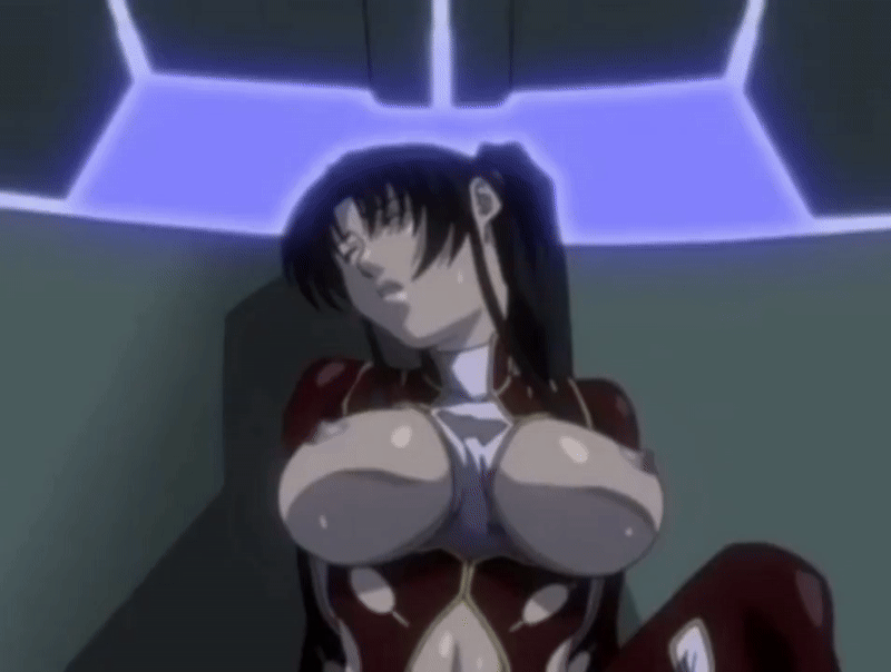 nozomi (inyoku tokkyuu zetsurinoo), inyoku tokkyuu zetsurinoo, animated, animated gif, lowres, tagme, 00s, 1girl, 2007, bodysuit, breasts, breasts out, brown hair, closed eyes, clothing aside, gloves, hentai express love train, large breasts, long hair, midriff, military, military uniform, panties, ponytail, science fiction, sex toy, sidelocks, skin tight, sweat, unconscious, underwear, vibrator, wet, wide hips