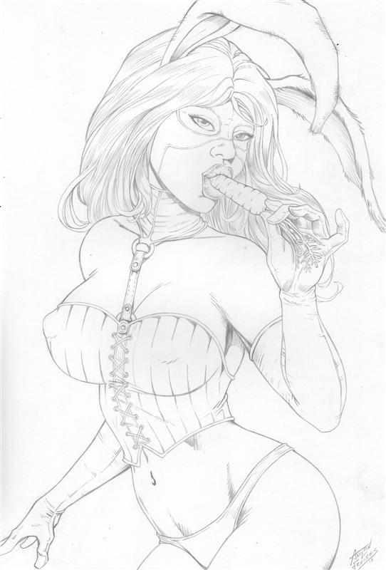 Rule34 – If it exists, there is porn of it / anilton freires, jaina hudson, white rabbit (dc) / 133690
