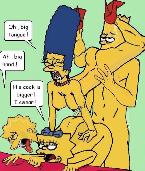 Rule34 – If it exists, there is porn of it / bart simpson, lisa simpson, maggie simpson, marge simpson / 133946