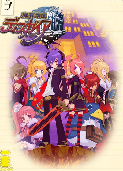 prinny, disgaea, 4boys, 4girls, multiple boys, multiple girls