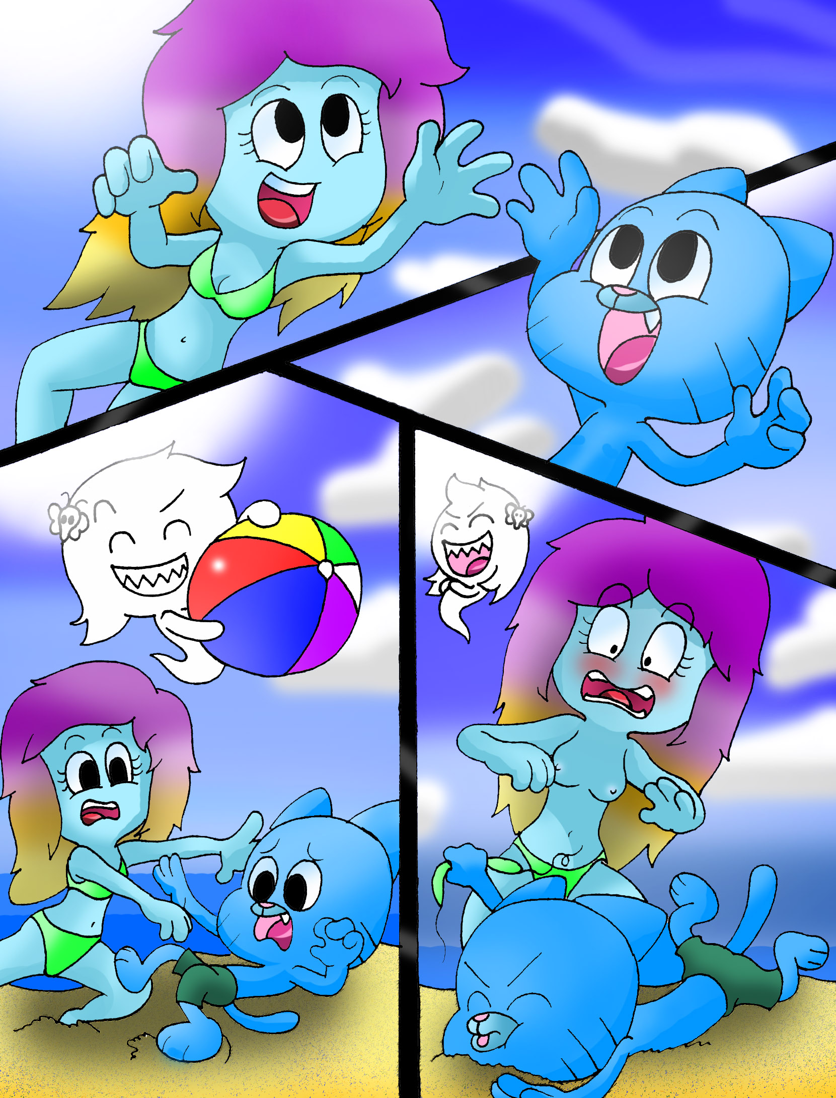 Rule34 – If it exists, there is porn of it / carrie krueger, gumball watterson, rachel wilson / 134009
