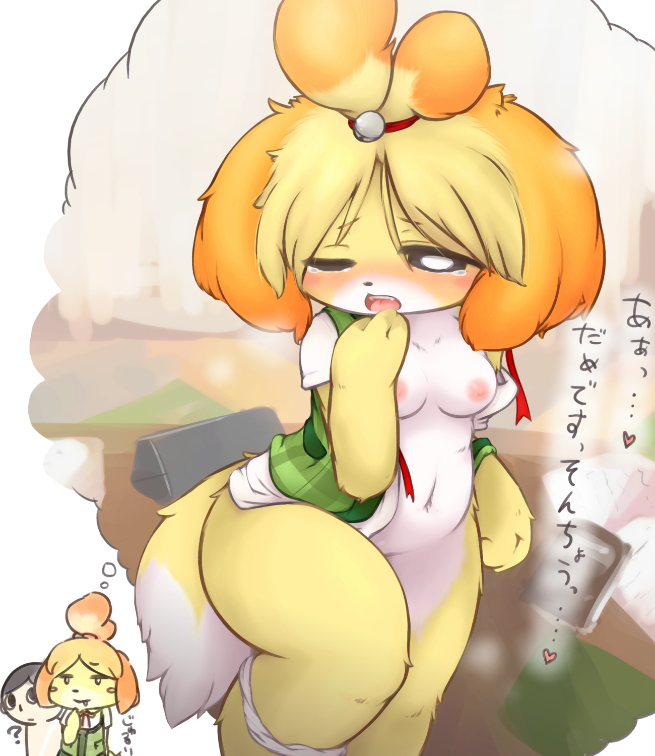 Rule34 – If it exists, there is porn of it / chipar, isabelle (animal crossing) / 134188