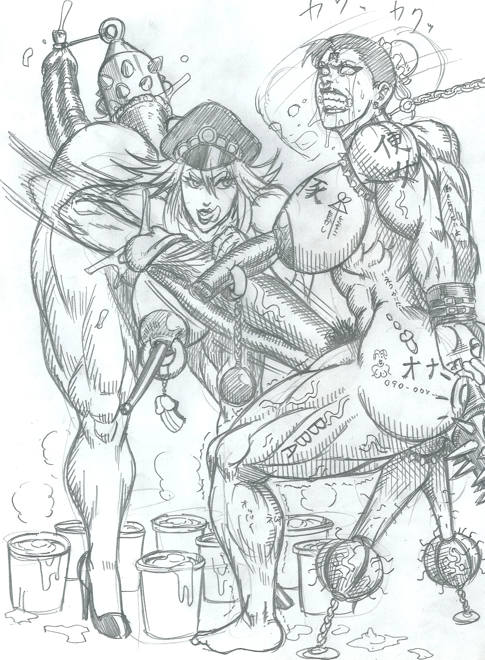 Rule34 – If it exists, there is porn of it / chun-li, poison (final fight) / 134704