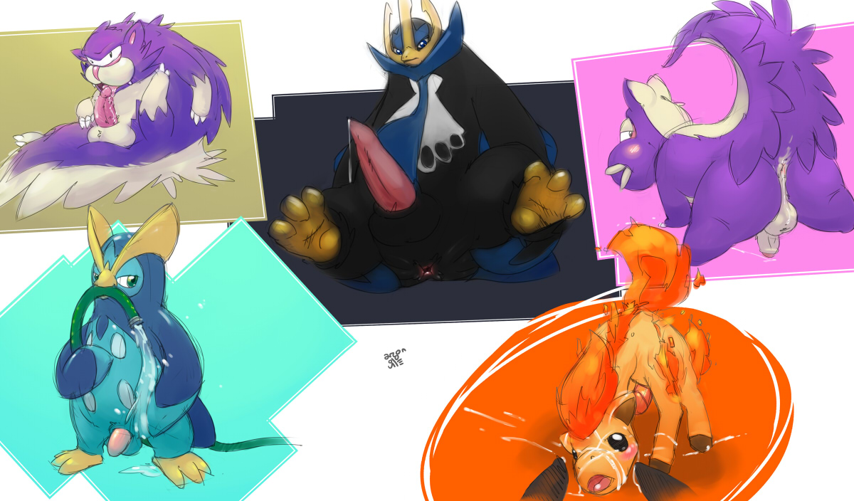 Rule34 – If it exists, there is porn of it / empoleon, ponyta, prinplup, skuntank, stunky / 134726