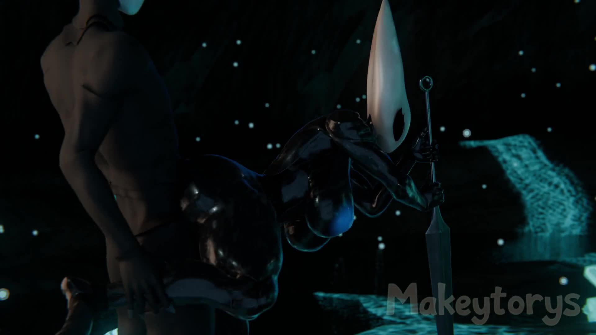 Rule34 – If it exists, there is porn of it / hornet (hollow knight), protagonist (hollow knight) / 8659222