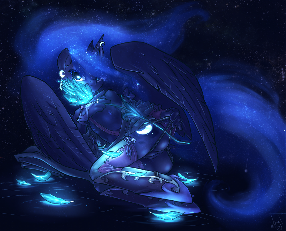 Rule34 – If it exists, there is porn of it / atryl, princess luna (mlp) / 135795
