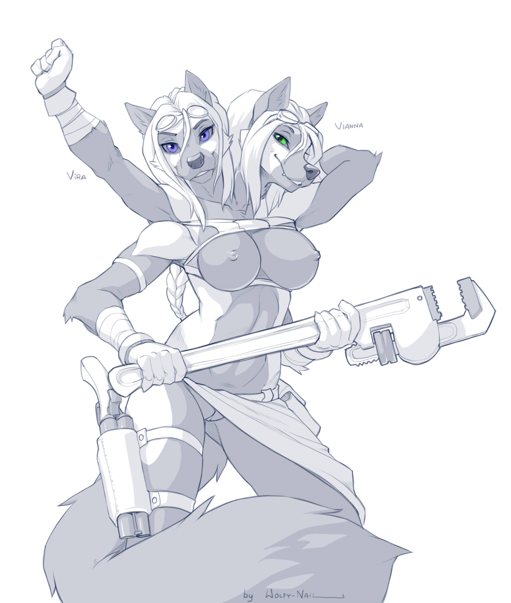 Rule34 – If it exists, there is porn of it / wolfy-nail, vira and viana / 135815