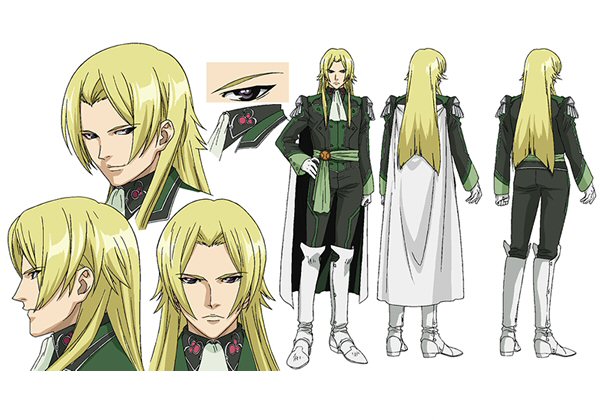 idris tytania, tytania, uniform, concept art, 1boy, armor, armored boots, boots, knee boots, long hair, looking at viewer, male focus, simple background, standing, upper body, very long hair, white background