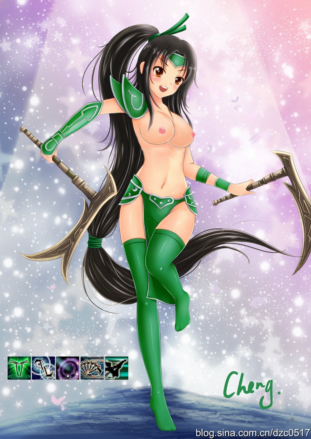 Rule34 – If it exists, there is porn of it / cheng, akali / 136375