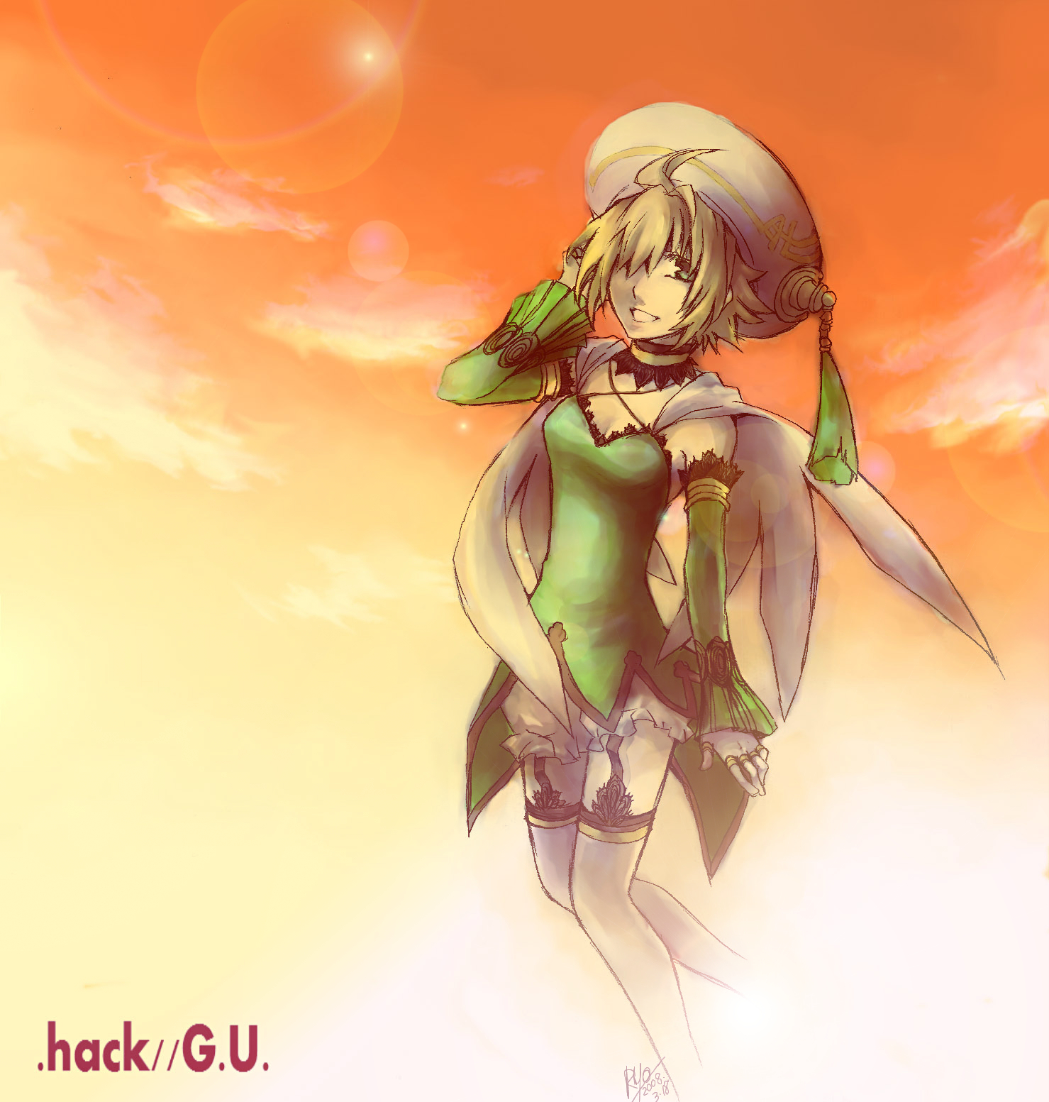ryou no, ryou no (orancyan), atoli, atoli (.hack//), .hack//, .hack//g.u., .hack//games, bandai, cyber connect 2, bad id, bad pixiv id, highres, 00s, 1girl, female focus, jewelry, ring, solo, thighhighs, zettai ryouiki