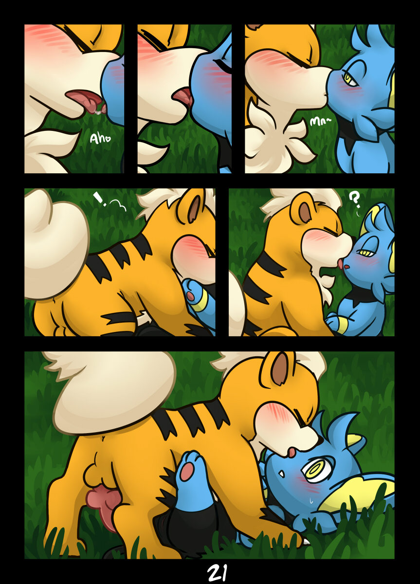 Rule34 – If it exists, there is porn of it / ohmuu, growlithe, shinx / 136467