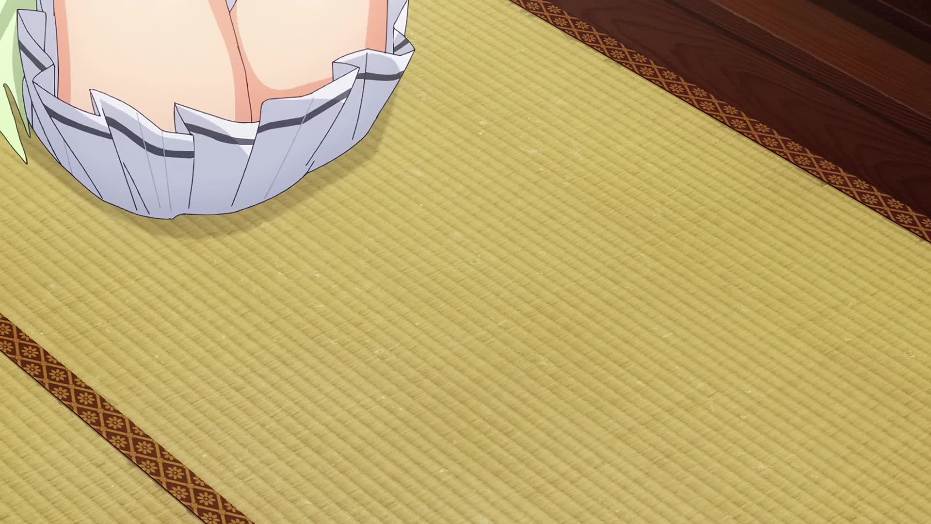 tanigawa ruri, ruri no houseki, animated, anime screenshot, highres, sound, tagme, video, 1girl, shirt, skirt, socks, thigh focus, thighs, white skirt, white socks