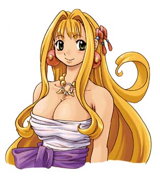 cherie espoir, marl kingdom, nippon ichi, puppet princess (marl kingdom), lowres, 1girl, blonde hair, female focus, green eyes, solo