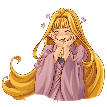 cherie espoir, marl kingdom, nippon ichi, puppet princess (marl kingdom), lowres, 1girl, blonde hair, blush, dress, female focus, heart, long hair, solo