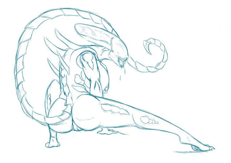Rule34 – If it exists, there is porn of it / rohan scribe, unknown artist, xenomorph / 137583