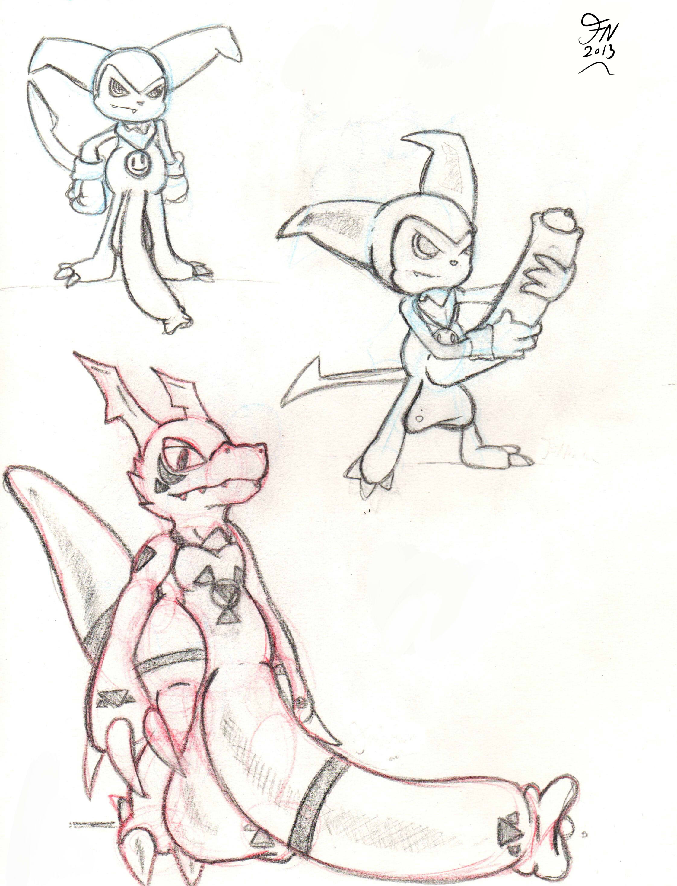 Rule34 – If it exists, there is porn of it / guilmon, impmon / 137771