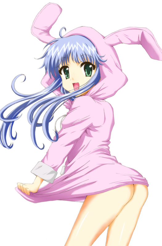 hayakawa harui, sakurasaka tsuchiyu, index (toaru majutsu no index), toaru majutsu no index, bad id, bad pixiv id, 00s, 1girl, ass, bottomless, female focus, long hair, no panties, pajamas, solo