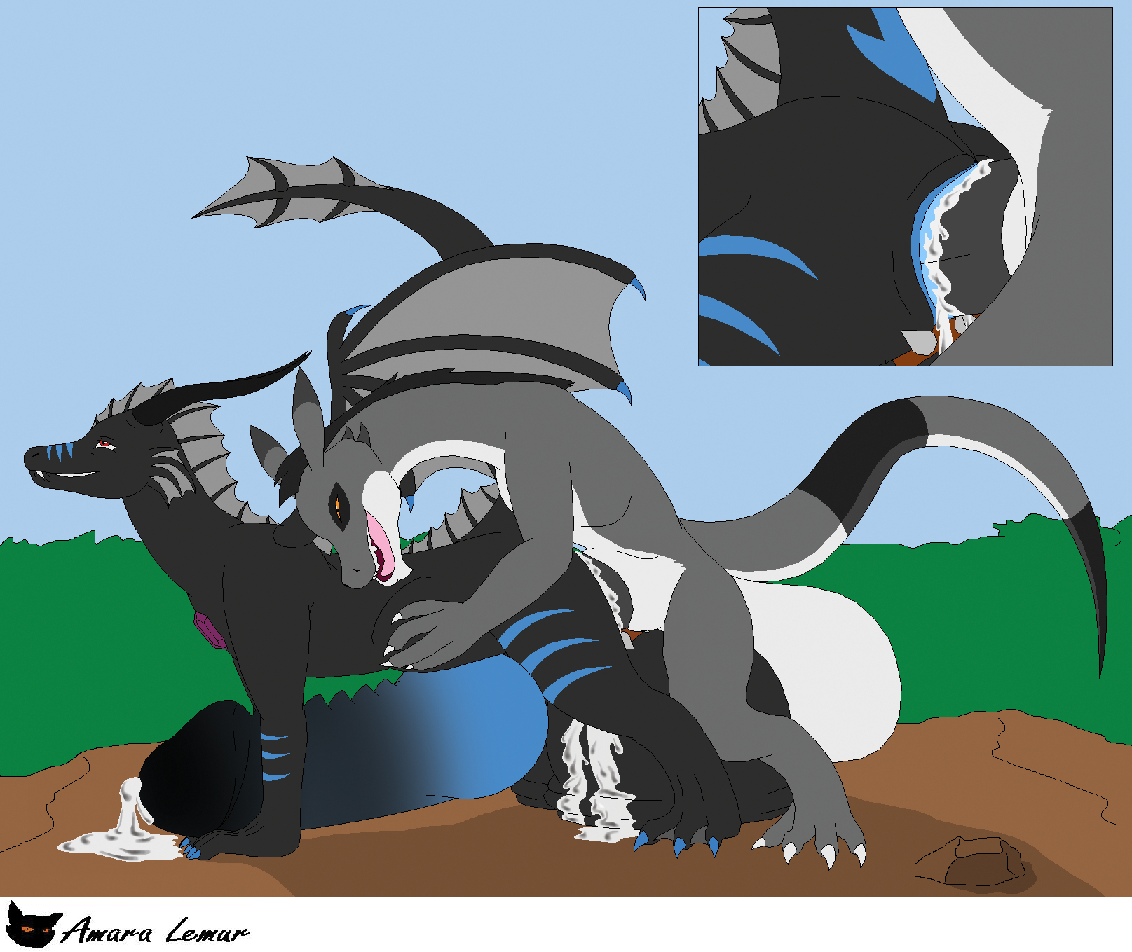 Rule34 – If it exists, there is porn of it / amara lemur, javeloz / 138078